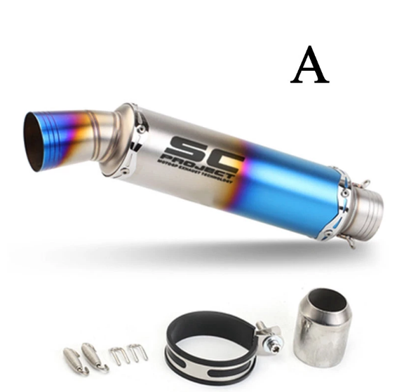 Universal 38-51mm SC Moto Silencer Motorcycle Exhaust Muffler "Variant A"